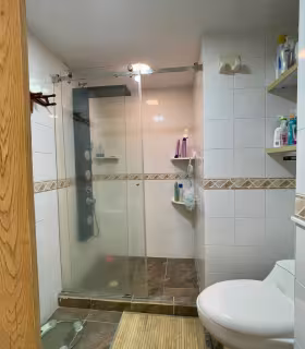 Ba&ntilde;o principal con ducha multifuncional