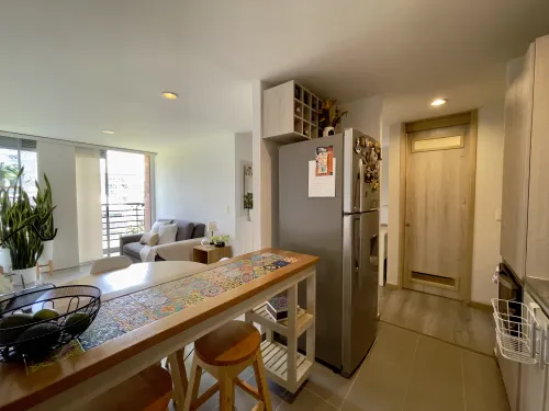 Cocina con vista a la Sala